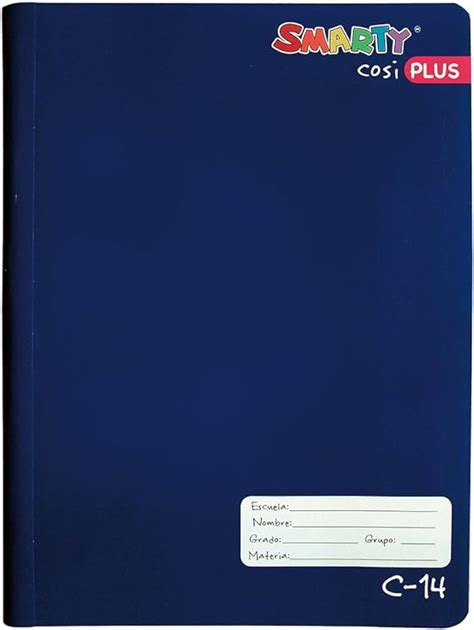 Smarty Plus Cuaderno Cosido De Hojas Profesional De Cuadro Extra