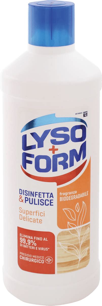 LYSOFORM Detersivo Disinfettante Per Superfici Delicate 1 1 L Acquisti