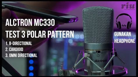 Test Mic Alctron Mc Polar Pattern Youtube