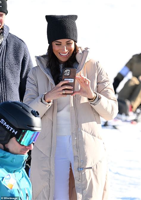 Meghan Markle Hits The Slopes In Joan Of Arctic Snow Boots A