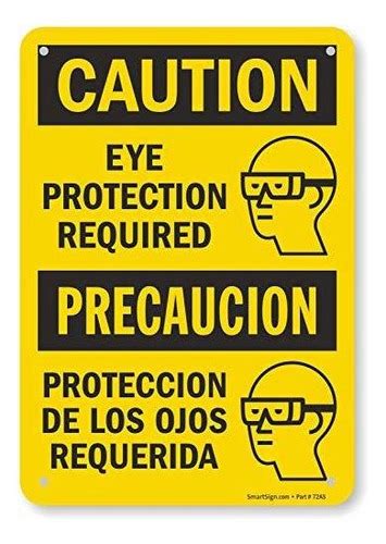 Smartsign Aluminum Signo De Seguridad De Osha Leyenda Mercado Libre