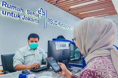 Bank DKI Terapkan Pembayaran Nontunai Di RSUD Kebayoran Lama