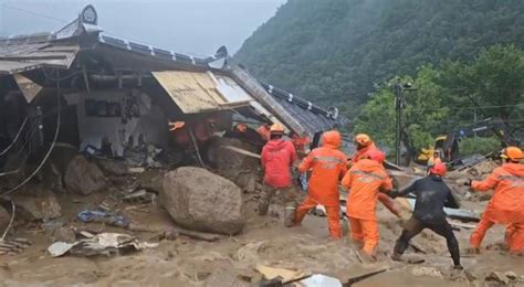 Roya News Heavy Rains Flooding Leave 26 Dead In South Korea