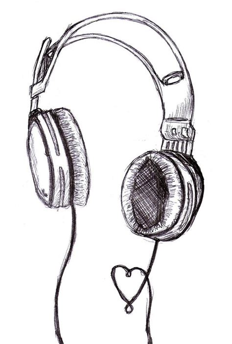 Headset Drawing At Explore Collection Of Headset