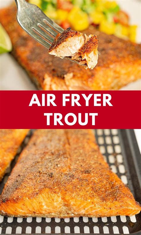 Air Fryer Trout Fillets Trout Recipes Cooking Trout Lake Trout Recipes