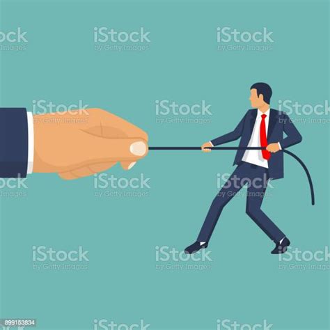 ilustracion de empresario fuerte contra debil  mas vectores libres de