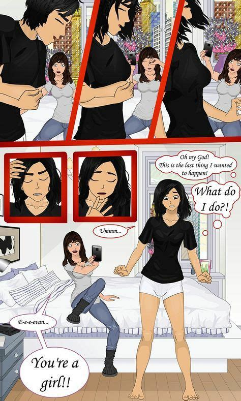 The Comic Strip Shows Two People In Bed And One Is Talking To Another