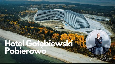 Hotel Gołębiewski w Pobierowie w trakcie budowy YouTube