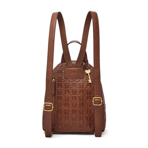 Fossil Zb7852914 Megan Backpack Brown Multi Balilene