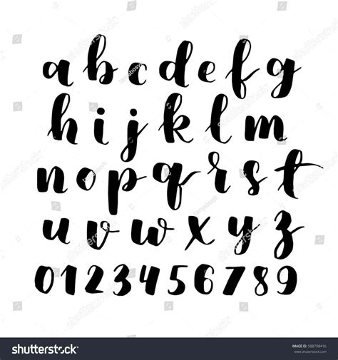 Abecedario Letras Bonitas Abecedario Lettering Facil