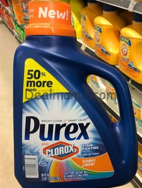 Purex Laundry Detergent Just 2 97 At Walmart Extreme Couponing And Deals