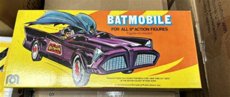 Mego Worlds Greatest Superheroes Batmobile Batman Robin Gem