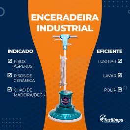 Aluguel De Enceradeira Industrial CL 350 Plus CLEANER Profissional