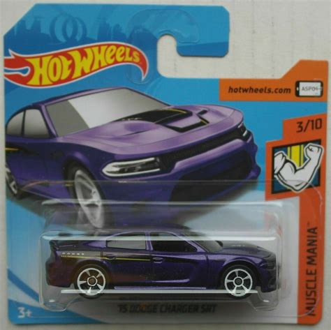 Hot Wheels Dodge Charger Srt Purple Hw Muscle Mania Perfect Etsy