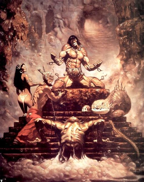 Conan The Barbarian Conan The Barbarian Conan Dark Fantasy Art