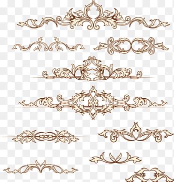 Fancy Border Wedding Png