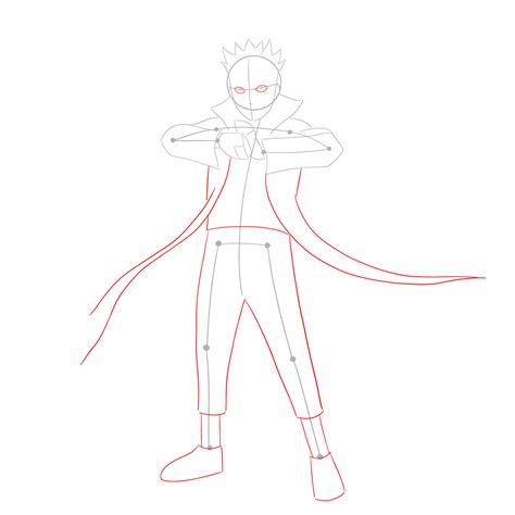 Master How To Draw Naruto In Kurama Mode Sketchok