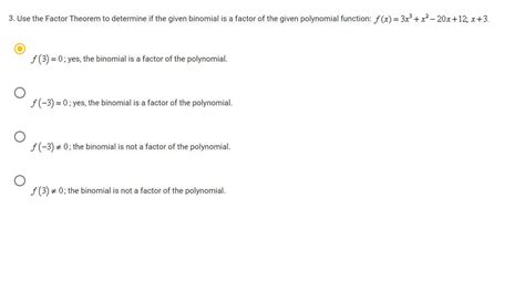 Use The Factor Theorem To Find All Real Zeros For The Given Polynomial