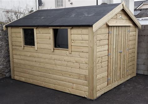 Wooden Garden Sheds Ireland Premium Classic Sheds Ireland