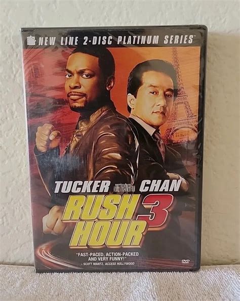 Rush Hour 3 Dvd 2007 2 Disc Set Special Edition Brand New Factory