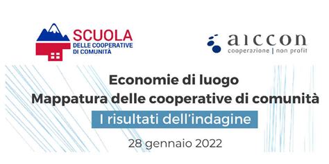 Economie Di Luogo Mappatura Delle Cooperative Di Comunit Sito