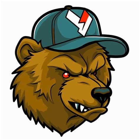 Premium Vector Bear Mascot
