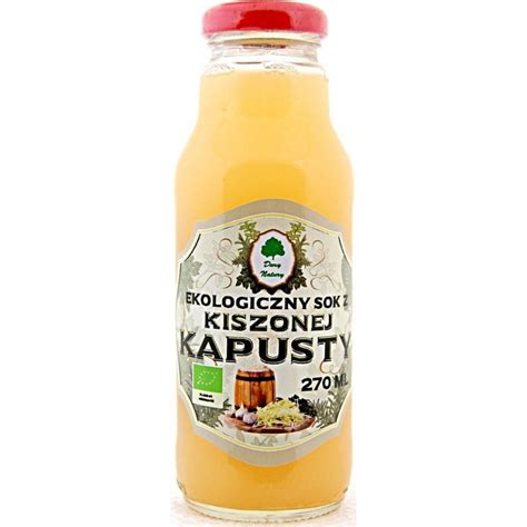 SOK Z KISZONEJ KAPUSTY EKO 270 ML DARY NATURY