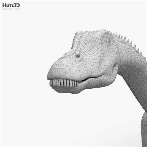 Diplodocus Hd 3d Model Animals On Hum3d