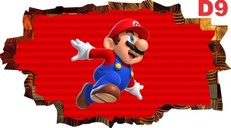 3d Adhesivo Decorativo Laminado Mario Bros Medida 135x74cm Mercado