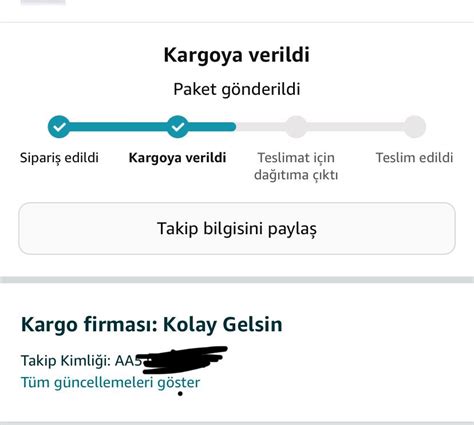 Z Ld Kolay Gelsin Kargo Firmas Nda Takip Koduyla R N E Le Miyor