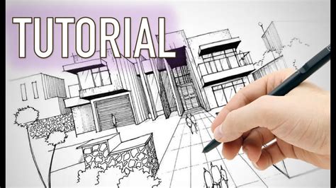 Como dibujar perspectivas a UN PUNTO DE FUGA - TUTORIAL - YouTube