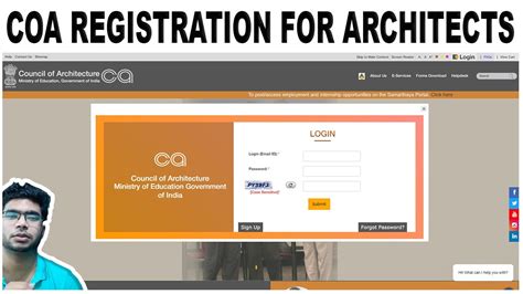 How To Register Coa Registration For Architects Step By Step Process