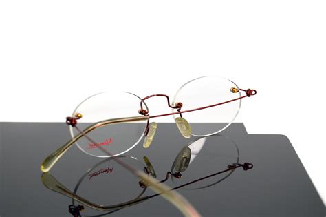 Vintage Rimless Eyeglasses Menrad By Fmg Nos Vgt Classic Rounded Unisex Man Woman Made Germany