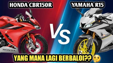 Honda Cbr150r Vs Yamaha R15 Quick Comparison Youtube