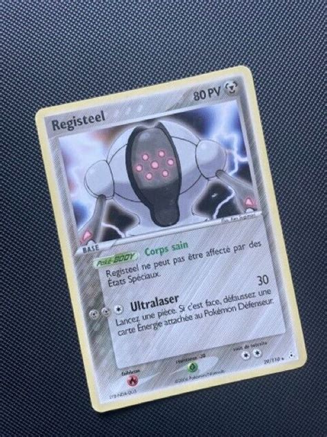 Carte Pokémon Registeel 29 110 EX Fantômes Holon Bloc EX FR eBay