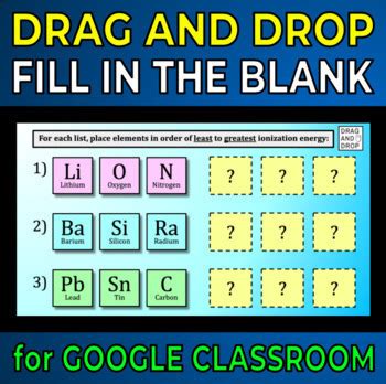 Periodic Table -- Interactive Google Slides (Groups, Trends, Valence ...