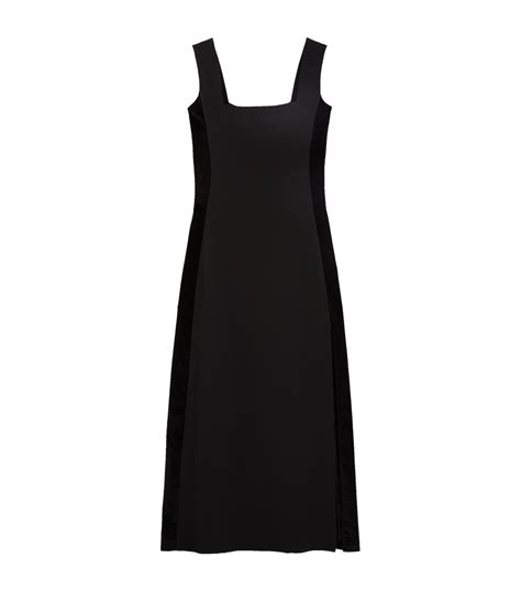 The Kooples Velvet Panel Maxi Dress Harrods Id