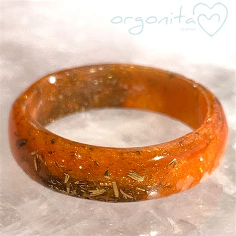 CUARZO BLANCO Anillo 1819 ORGONITAS Personalizadas Made With LOVE