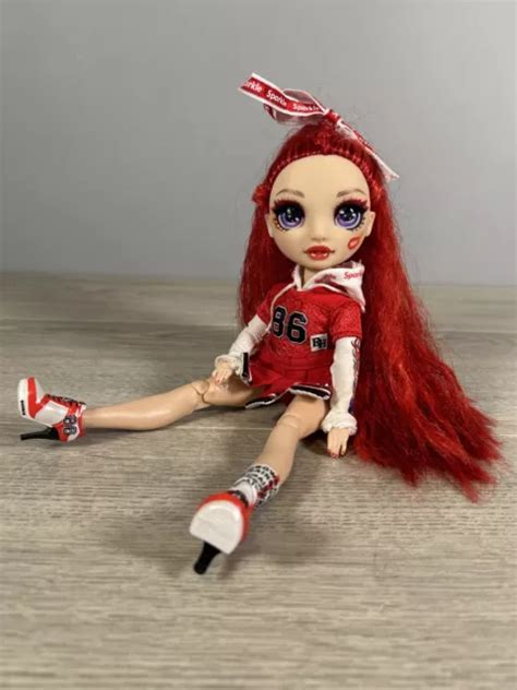 Rainbow High Cheer Ruby Anderson Red Fashion Cheerleader Doll