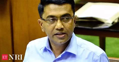 Pramod Sawant Goa Tourism Have Discussed Visa Issues For Uk