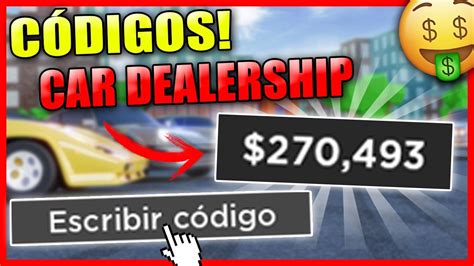 CAR DEALERSHIP TYCOON DINERO GRATIS 200 000 CÓDIGOS ACTIVOS ROBLOX