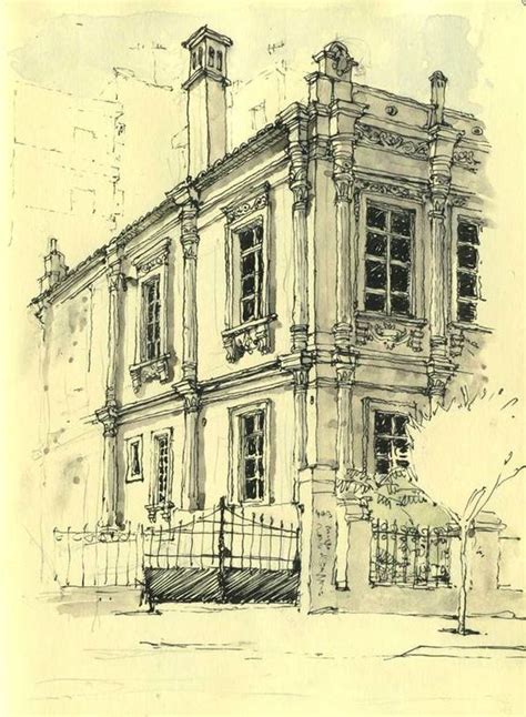 Pencil Drawings Old Buildings - pencildrawing2019