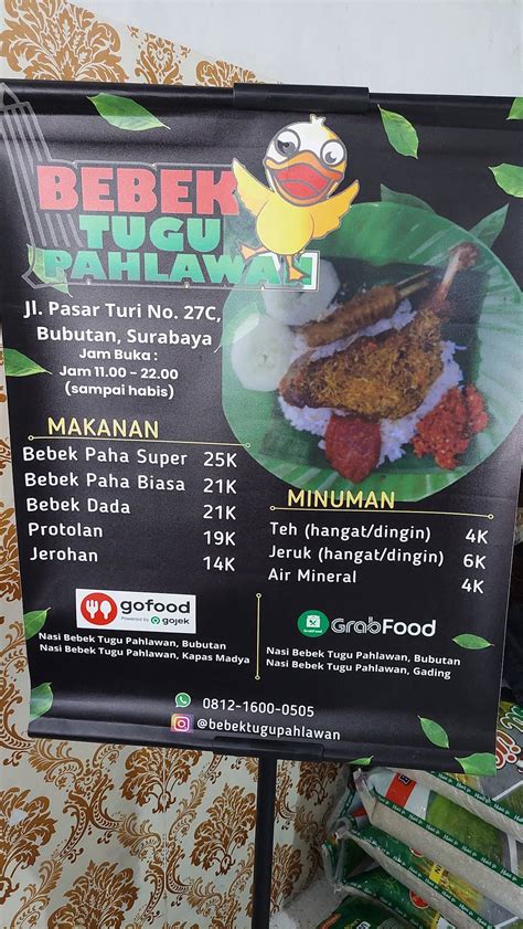 Nasi Bebek Tugu Pahlawan Asli