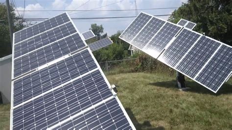 Eco Worthy Dual Axis Solar Tracker Ground Mount Youtube