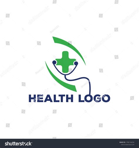 Health Medical Logo Design Illustrator Stock Vector Royalty Free