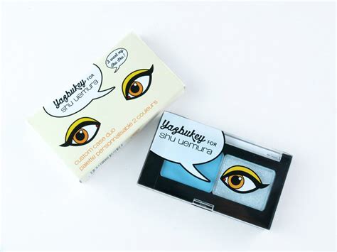 Yazbukey For Shu Uemura Custom Case Duo Eyeshadows Dazzling Flare