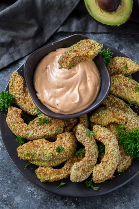 Air Fryer Avocado Fries KetoConnect