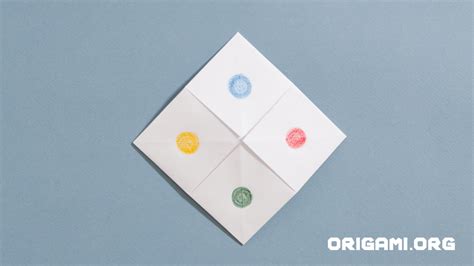 Origami Fortune Teller (Part 2) - Origami.org