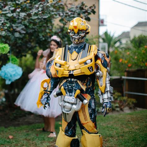 Bumblebee Entertainer Transformer Themed Party Quality Costumes