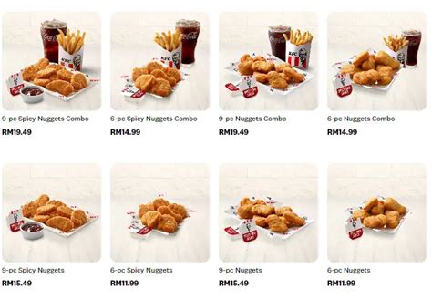 KFC Menu Malaysia Prices Promos & Review Updated 2025